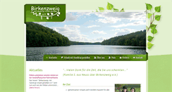 Desktop Screenshot of birkenzweig-urlaub.org