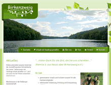 Tablet Screenshot of birkenzweig-urlaub.org